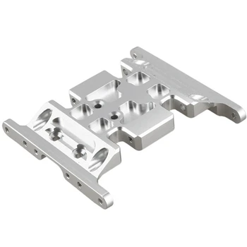 1 Peça de Caixa de Engrenagem Suporte de Montagem de Metal 1/10 da Liga de Alumínio CNC Para 1/10 Rc Trilha Axial SCX10 D90 D110