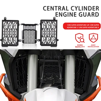 1290 super adv s r Motocicleta Central de cilindros do motor guarda de Cobertura de Proteção Para KTM 1290 Super Aventura ADV S R 2021 2022 2023