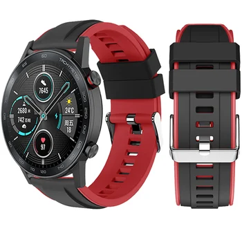 2020 Silicone pulseiras Para Huawei HONOR Magia Assistir 2 Assistir GT2 2 46mm Inteligente Relógio de Pulso banda Magia Watch2 2 Acessórios