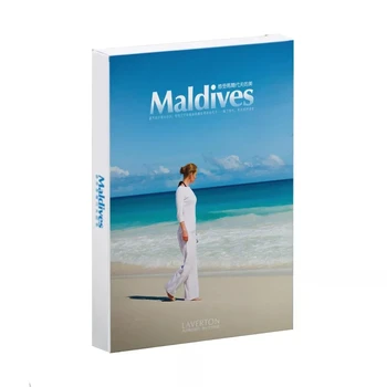 30Sheets Maldivas Praias Paisagem de Cartão postal Cartão de Felicitações de Decoração Postais Conjunto de Adesivos de Parede Postais Que Podem Ser Enviados por correio