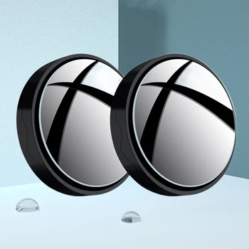 Espelho Convexo De Adsorção Do Tipo De Marcha À Ré Espelho De Alta Definição Convexo, Espelho Retrovisor Impermeável 360 Graus Rotatable De Visão Ampla