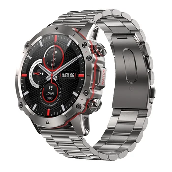 Fuche Falcon Smartwatch Premium Polidesportivo GPS Smart Watch 150+ Esportes Modos de BT Chamada de frequência Cardíaca de Saúde Para Android IOS Telefone