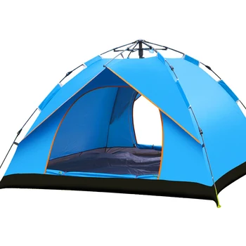 Instant Pop-Up Barraca de Camping 2/3 - 4 Pessoas Configuração Fácil e Conveniente Portáteis Tendas de Resistência à Água para Camping Viagem