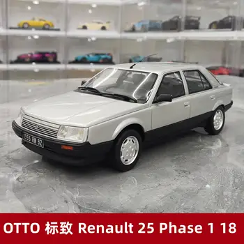 OTTO 1/18 Fundido modelo de carro Renault25 Fase 1 V6 Edição Limitada do modelo de Simulação automóvel com caixa