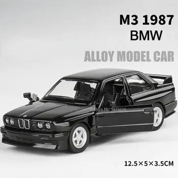 1:36 BMW M3 1978 Liga de Zinco Modelo de Carro de Brinquedo de Metal Fundido de Alta Simulação de Puxar para Trás Estático Modelo de Carro Coleção Brinquedo Para Crianças Presentes