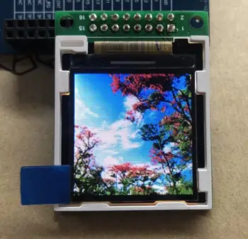 1,44 polegadas 16PIN TFT LCD com Placa do PWB de HX8353D ILI9163 Unidade IC 8 bits de Interface Paralela 128(RGB)*128