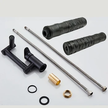 1 conjunto de TOY686, de aço inoxidável 17-4 extensão de acessórios de 9mm ou de 7,2 mm, tampa de extremidade 1/2-24TPI+5/8X24TPI
