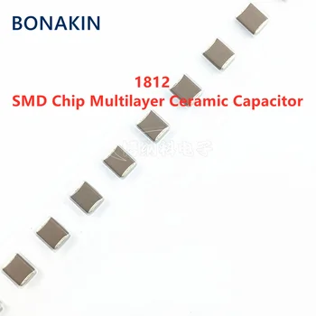 10pcs 1812 680PF 681K 1KV 2KV 3KV X7R 10% 4532 SMD Chip Capacitor Cerâmico Multilayer