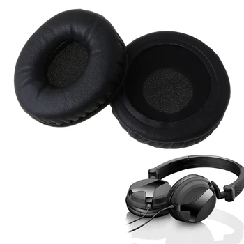 1Pair Substituição de Ouvido, Capa de Almofada de Couro, Almofadas para AKG K518 K518DJ K518LE K81 NC6 Fones de ouvido Fone de ouvido