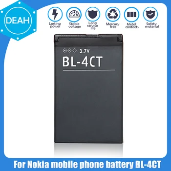 1PCS bateria BL-4CT BL4CT BL 4CT Telefone de Substituição de Bateria Para Nokia 5630 5300XM 6730C 7212C 7210C 7310C 7230 X3-00 2720F 6702S X3-00