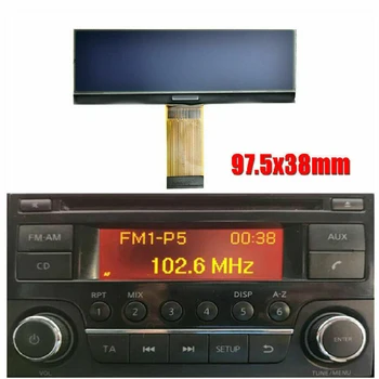 1x de Rádio de Carro de Substituição de Tela LCD Car Multimedia Player de Áudio Para Juke Micra Navara Nota Para Nissan Qashqai