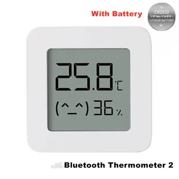 2023 Novo Bluetooth Termômetro 2 sem Fio Smart Digital Elétrica Termômetro do Higrómetro do Trabalho com o APP Com Bateria
