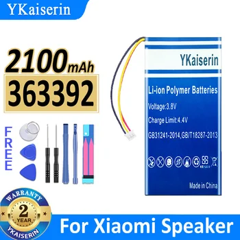 2100mAh YKaiserin Bateria 363392 Para Xiaomi alto-Falante MDZ-15-DA MDZ15DA Digital Bateria