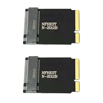 2Pcs de Transferência do Disco Rígido Placa de NGFF SSD SATA Para A1466 de Conversão de Cabeça Para /AR/A1465 de Transferência do Disco Rígido Cartão