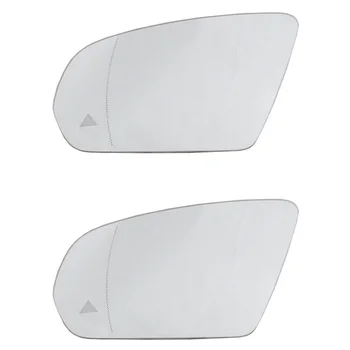 2X Lado Esquerdo da Asa Espelho Retrovisor Vidro Ponto Cego Aquecida para o Benz C,E,S,GLC Classe W205 W222 W213 X253 2013-2021
