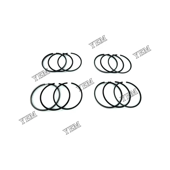 4 Conjunto de Anéis de Pistão Conjunto STD 1G772-21050 Para a Caterpillar C3.3 Peças De Motor