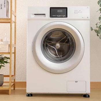 4pcs Anti-slip, Máquina de Lavar roupa Pés antiderrapante Tapetes Balcão Frigorífico Anti-vibração Pad Cozinha Tapete de casa de Banho Anti-vibração Pad