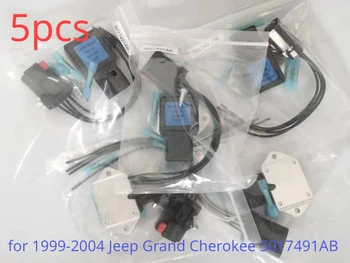 5PCS NOVO Ventilador de Arrefecimento do Relé & Conector se Encaixa para 1999-2004 Jeep Grand Cherokee 5017491AB