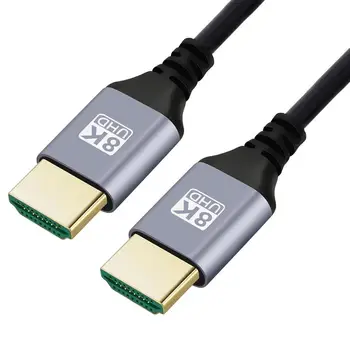 8K HDMIs Cabo HDMIs 2.1 Fio de Alta Velocidade de 48 gbps 8K/60Hz HDMIs Divisor de Cabo Digital Cabo Para Xiaomi Para PS5