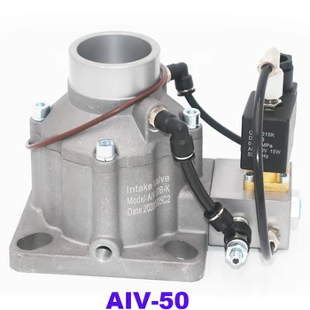 AIV-50B AIV-50B-G Parafuso Compressor de Ar da Válvula de Admissão AC220V 18~22 KW Compressor de Ar Válvula de Conjunto de Acessórios