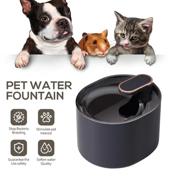 Automático de Água Elétrico Alimentador Cão de Estimação de Estimação Waterer com Filtro de Beber Distribuidor