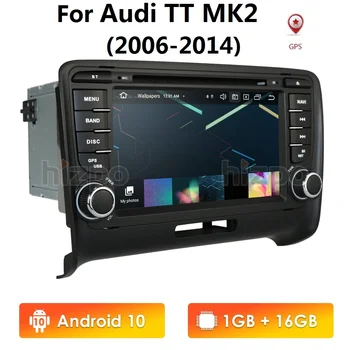 Carro Multimídia Android De 10 Leitor de Áudio, Ajuste Para o AUDI TT MK2 7