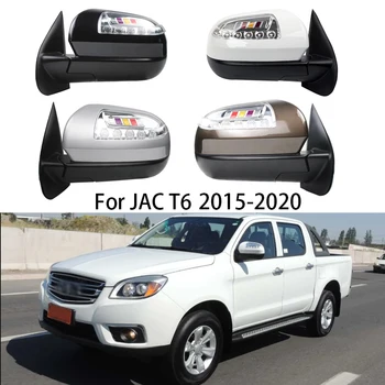 Carro Porta do Lado do Espelho Retrovisor de Montagem Para JAC T6 de Captação de 2015 2016 2017 2018 2019 2020 Auto LED Sinal de volta Espelho Fora Assy