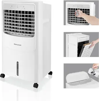 CFM Portátil Interior Resfriador Evaporativo, Umidificador, Ventoinha, Pântano Cooler para Salas de Até 430 Sq. Ft. Verão gadgets Usb ventilador Nec