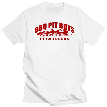 Churrasco de Pit Boys Pitmasters dos Homens T-Shirt Designer de Moda Camisa T-Shirts Homens Carta de 2019 Algodão Impresso Homens