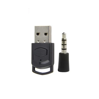 Compatíveis com Bluetooth, Transmissor Receptor sem Fio para PS4 PS5 PC, USB Dongle Adaptador de Áudio