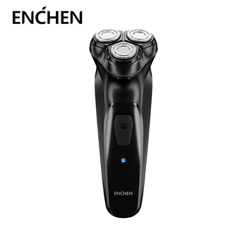 ENCHEN Blackstone-C Electric Rosto máquina de Barbear Navalha Com Lâmina Extra Para os Homens 3D Flutuante Lâmina de Barbear Recarregável USB Barba Máquina