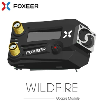 FOXEER Wildfire 5.8 GHz 72CH Receptor Duplo Ecrã OLED de Apoio OSD Atualização de Firmware 5-16V para Fatshark RC FPV Óculos de Peças DIY