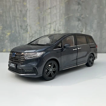 Fundição-1:18 Escala Gac Honda Odyssey Versão Híbrida 2022 Nova Simulação de Liga Carro Modelo Estático de Metal Ornamentos de Exibição de Presente