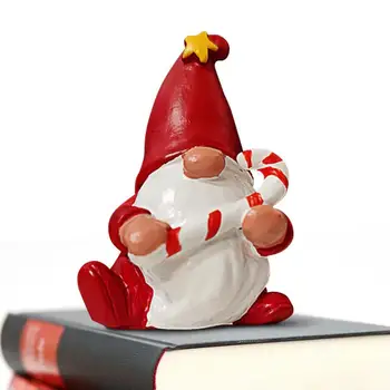 Gnome Enfeites De Mesa De Natal De Mesa, Decoração Sueca Gnome Estátua De Artesanato De Resina Escandinavos Tomte Natal Gnomos