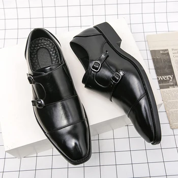 Homens Genuína Leathe Oxford Vestido Sapatos Confortáveis Originais Laço Formal de Negócios Diário Casual Derby Sapatos para homens