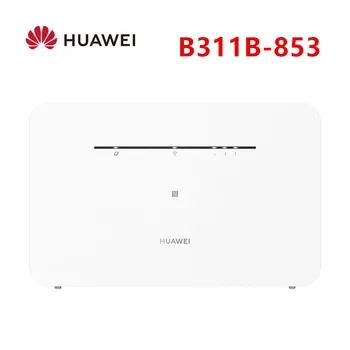 HUAWEI 4G Mobile Router B311B-853 NANO SIM Slot para Cartão de Linha Fixa Cat 4 300Mbps Ponto de Acesso Roteador sem Fio NFC