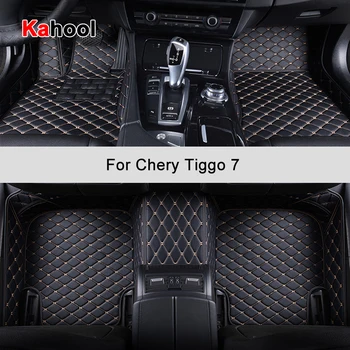 KAHOOL tapete para carros Personalizados Para Chery Tiggo 7 de Acessórios de automóveis Pé Tapete