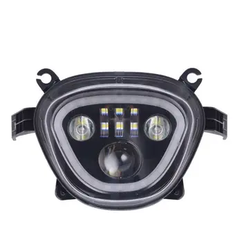 LED Farol Lâmpada Dianteira de Montagem com Hi-low Feixe DRL Para Suzuki Boulevard M109R