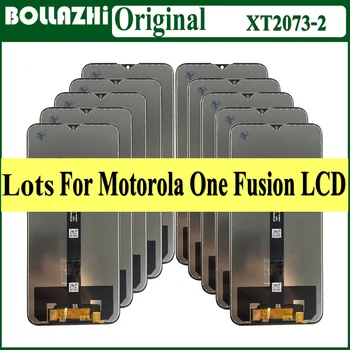 LOTES 3/5/10pcs Original Para Motorola Um FusionLCD Display Touch Screen Digitalizador Assembly Para MOTO Uma Fusão xt2073-2 de Exibição