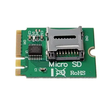 M2 NGFF Chave A. E wi-FI Slot para Micro SD SDHC SDXC Leitor de Cartão do TF Cartão do T-Flash M. 2 A+E Adaptador de Cartão de Kit de PC