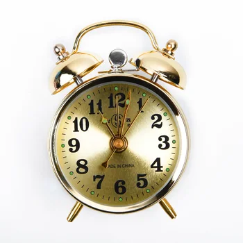 Metal Bonito de Alta qualidade, Durável 7cm Relógio Despertador Manual do Vento Vintage Ferradura Mecânica de Alarme 1Pcs 2018