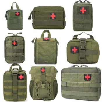 Militar EDC Tático Saco da Cintura Pack de Caça Colete de Emergência Pacote de Ferramentas ao ar livre prestação de Primeiros Socorros Kit Acampamento de Sobrevivência Bolsa