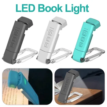 Mini Noite de Luz Flexível USB Recarregável do DIODO emissor de Luz do Livro de Protecção Ocular CONDUZIU a Lâmpada da Noite 1600K-6000K 500mAh Brilho Ajustável
