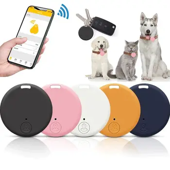Mini Smart Bluetooth5.0 GPS Tracker Gato Cão Anti-Lost Tag Localizador de Animais de estimação Artigos Carteira, Colar de Rastreamento de Acessórios com o Dispositivo