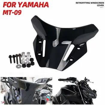 Moto pára-brisas, pára-Brisas de Defletores de Ajuste para a Yamaha MT09 & FZ09 2021+