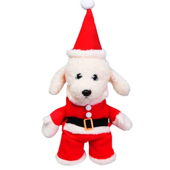 Natal Papai Noel Cão Roupas Pequenos Cães Gatos Natal Traje Cachorro Roupa para Cães Gatos Roupas de Inverno