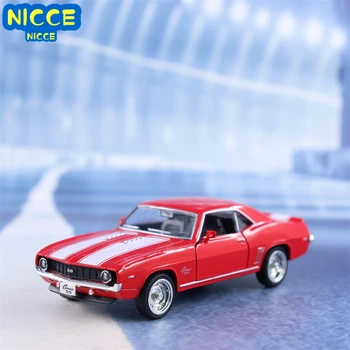 Nicce 1:36 1969 Chevrolet Camaro SS Muscle Car Fundido Carro Liga de Metal Modelo de Carro para Crianças Brinquedos da Coleção Dons A318