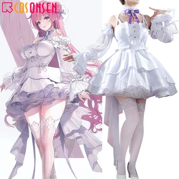 NIKKE A Deusa da Vitória Dorothy Cosplay Traje Branco Vestido de Princesa de Renda Acessórios de Anime Lolita Meias Conjunto Completo Cos