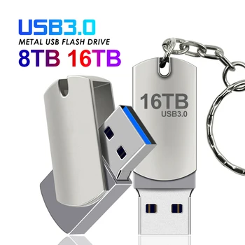 Novo 2023 Alta Velocidade USB 3.0 16TB Pen Drive de 8 TB Portátil SSD Pendrive Cle Unidade Flash USB de 4 tb 2TB Memoria Stick USB Frete Grátis