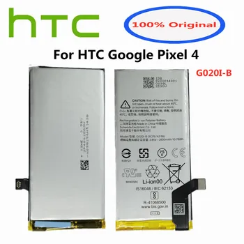 Novo Original Bateria de Substituição G020IB 2800mAh Para HTC Google Pixel 4 Pixel4 G020I-B Telefone Móvel Genuíno de Bateria Pilhas